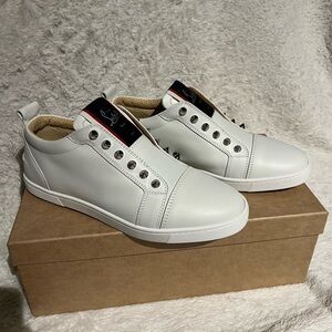 Christian Louboutin Fique A Vontade Red Sole Sneaker